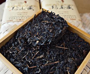手工竹条藏茶